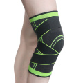 Wholesale Sports Compression Knitted Knee Pads Running Cycling Basketball Breathable Straps Knee Guard